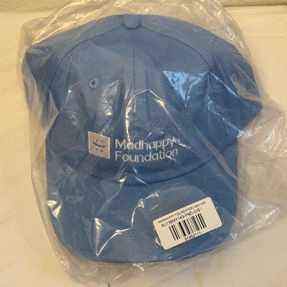 Madhappy Blue Embroidered Foundation Cap